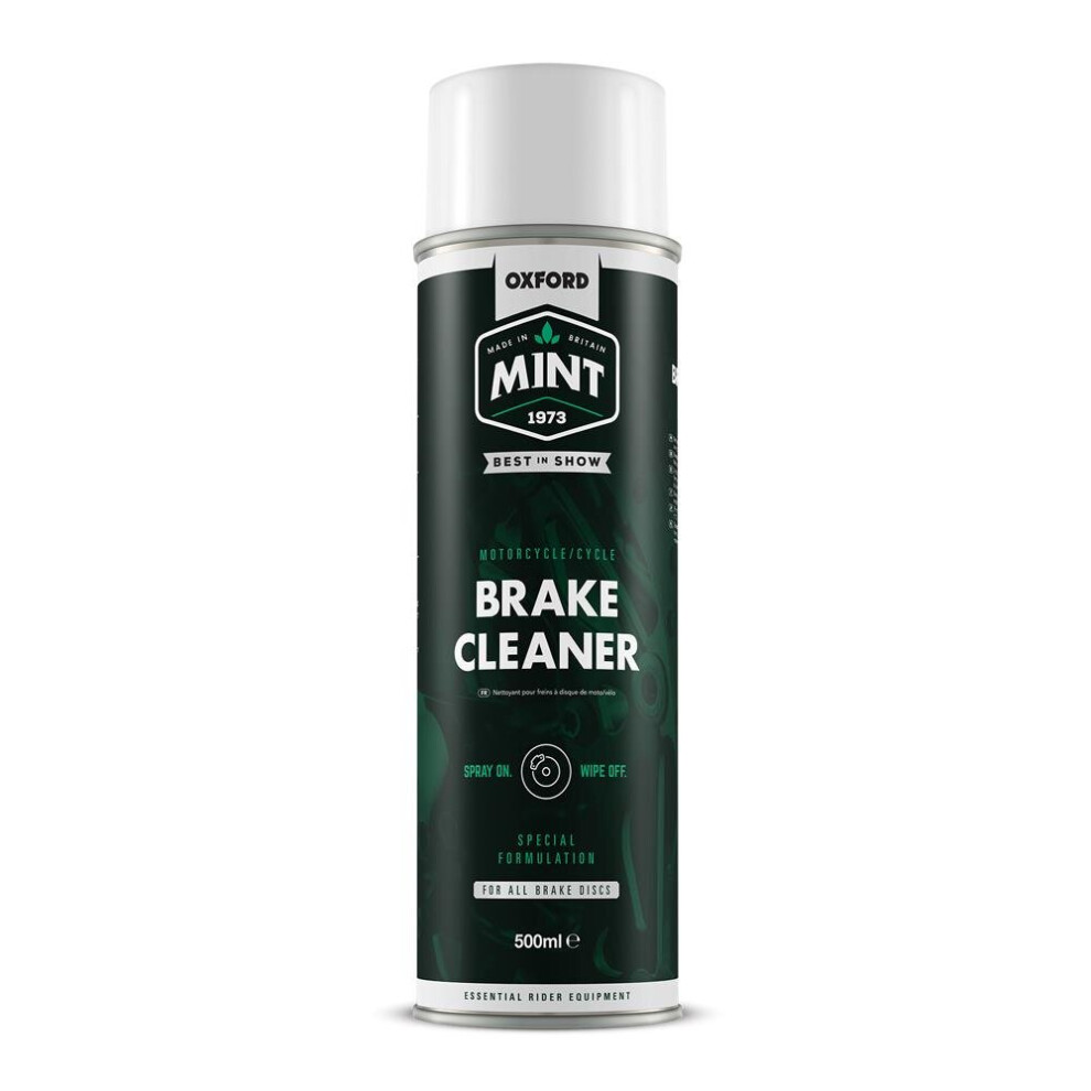 Oxford Mint Brake Cleaner 500Ml 5030009401039