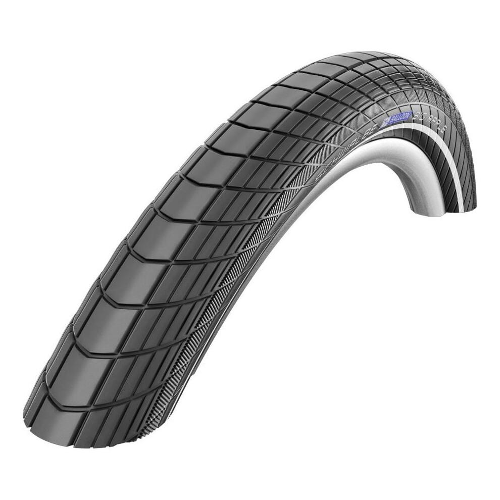 Schwalbe: Big Apple Performance RaceGuard Endurance Compound Rigid in Black/Reflex 28 x 2.35" 29ER-BLACK NONE-28X2.35"