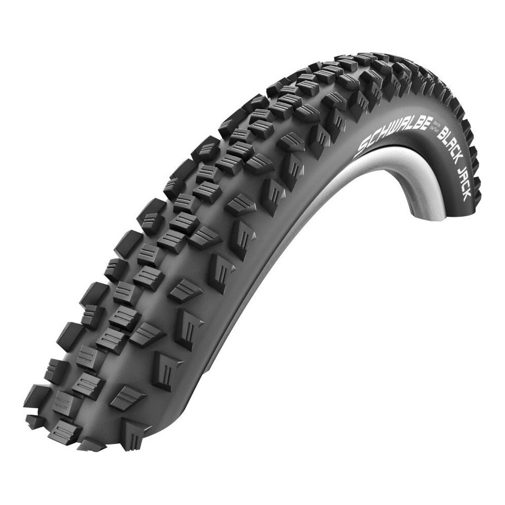 Schwalbe Tyres: Black Jack Active Line Kevlar Guard SBC Compound Rigid Tyre-BLACK -26 X 2.25"