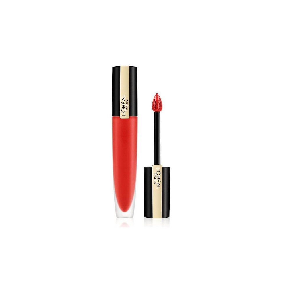 New L’oréal Paris L'oreal Paris Rouge Signature Metallic Liquid Lipstick- 113 I Dont Rouge