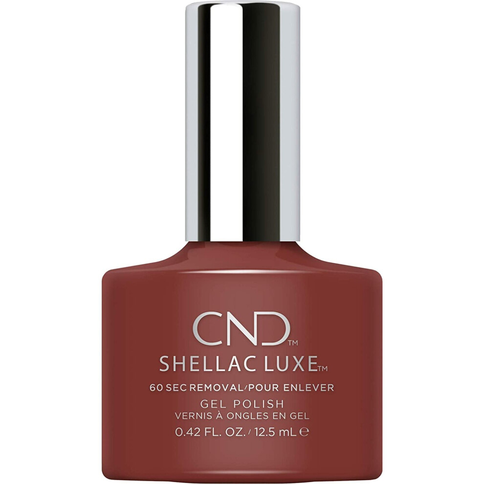 CND Shellac Luxe Gel Polish OXBLOOD #222