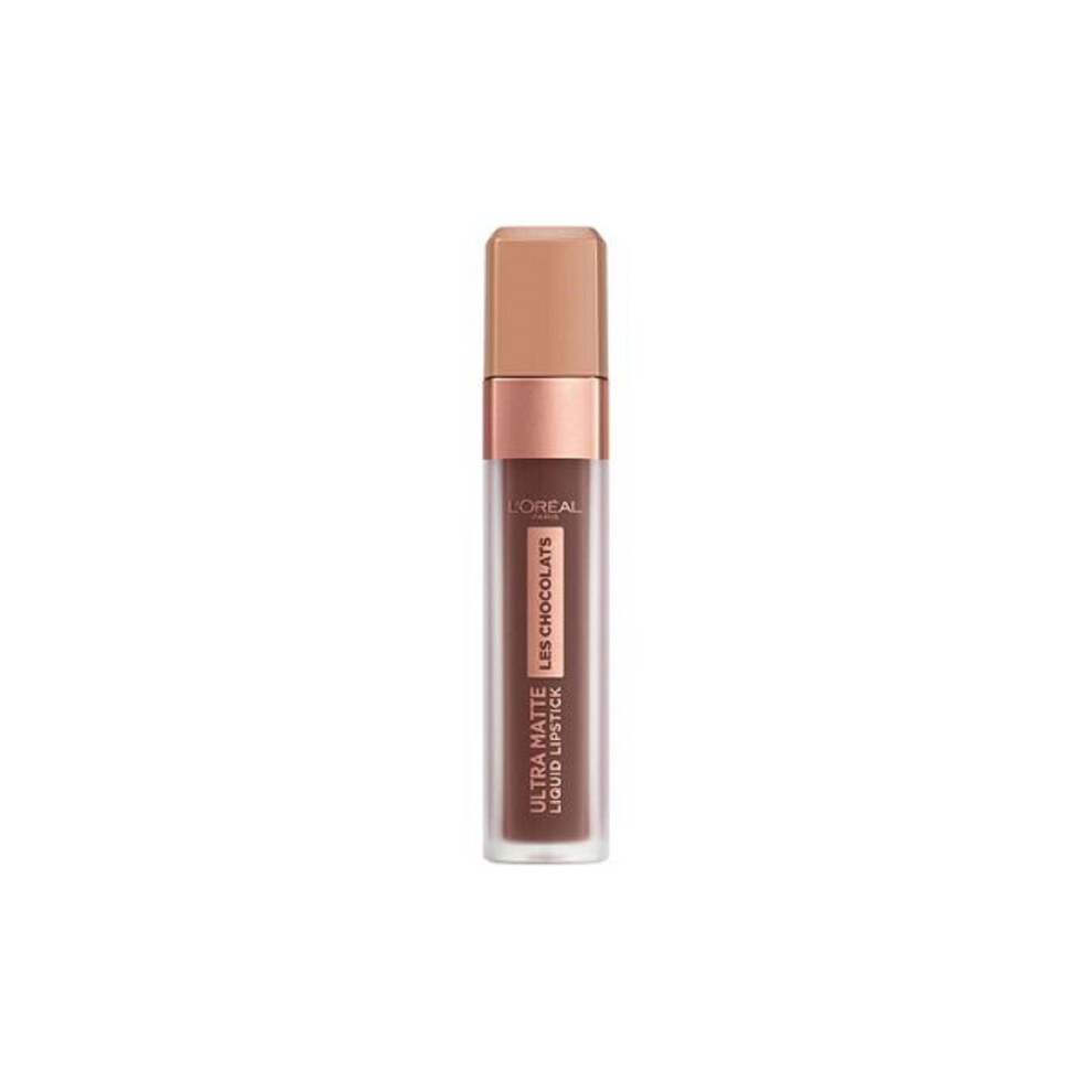 New L’oréal Paris L'oreal Paris Les Chocolats Ultra Matte Liquid Lipstick - 856 70% Yum