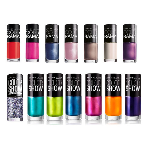 Maybelline Color Show Colorama Assorted Set of 10 Nail Polishes
