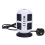 (Black ) 8Way Extension Lead Cable Protected Tower Socket 1