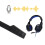 3.5mm Gaming Headset USB Wired LED Stereo with Mic For PC 12