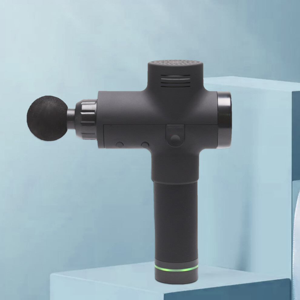 Black (Black) Muscle Massage Gun Booster Massager