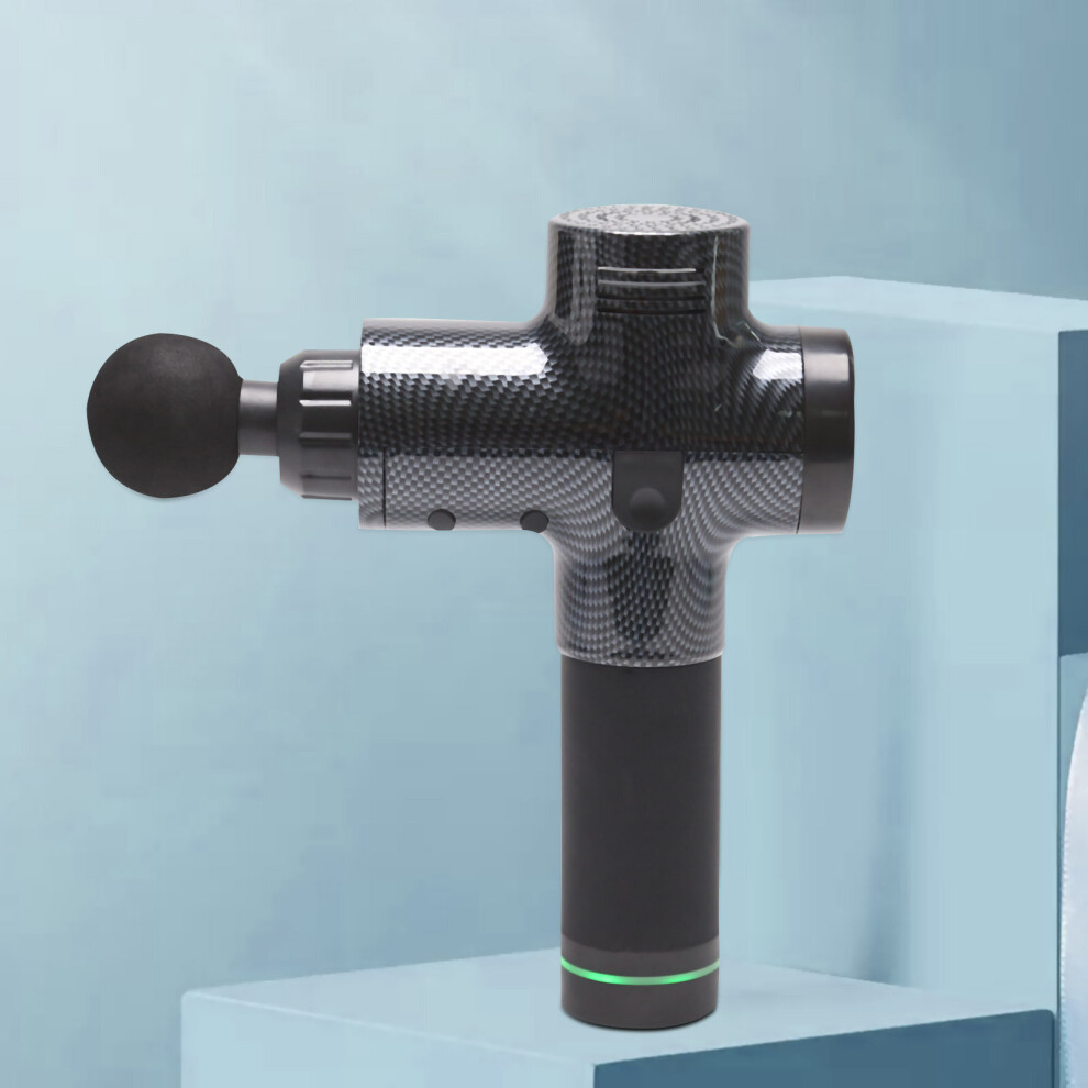 (Carbon fiber) Muscle Massage Gun Booster Massager