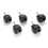 (black) Salon Stool Chair Spa Massage Manicure 5