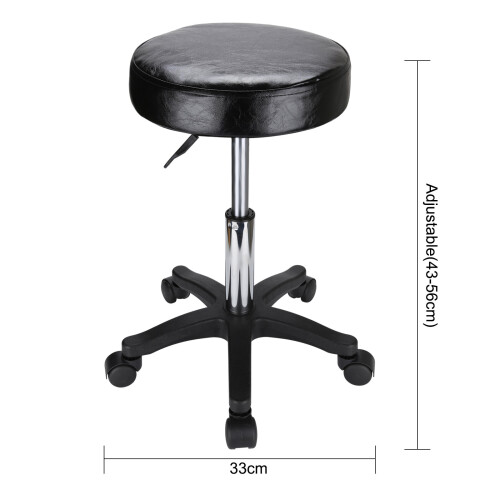 (black) Salon Stool Chair Spa Massage Manicure 1