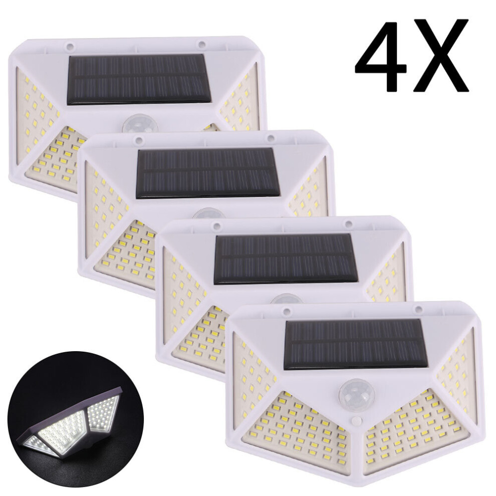 LED Outdoor Garden Security Solar Wall Lights  PIR Motion Sensor