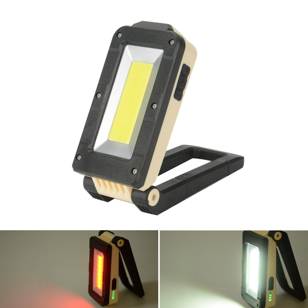 Large LED Work Light USB Rechargeable COB Inspection Lamp