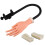 Adjustable Practice Nail Training Hand Model Tool Gel False Tip UK 1