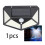 100 LED Solar Powered PIR Motion Sensor Wall Lights Outdoor Garden 1