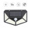 100 LED Solar Powered PIR Motion Sensor Wall Lights Outdoor Garden 2