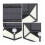 100 LED Solar Powered PIR Motion Sensor Wall Lights Outdoor Garden 8