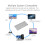 (Silver) Slim 2.4G Cordless Wireless Keyboard Mouse Set 11