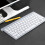 (Silver) Slim 2.4G Cordless Wireless Keyboard Mouse Set 7