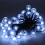 (White) 50 LED Solar-Powered Garden Lights 1