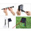 (White) 50 LED Solar-Powered Garden Lights 4
