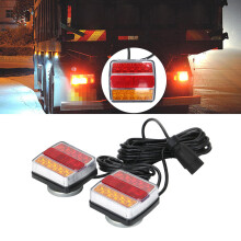 Magnetic Led Rear Board Lamps Tail Brake Stop Indicator Lights