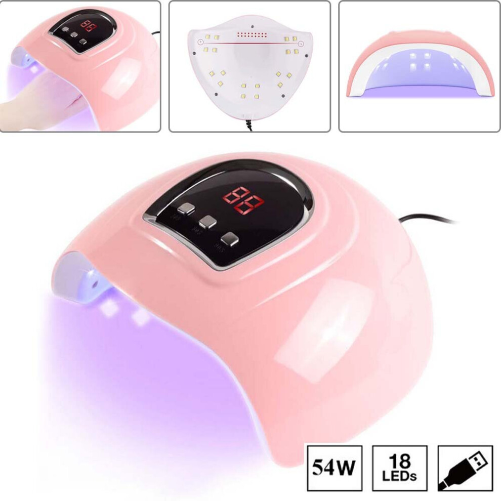 Light Led Uv Lamps Nail Polish Dryer Lamp Gel Acrylic Curing