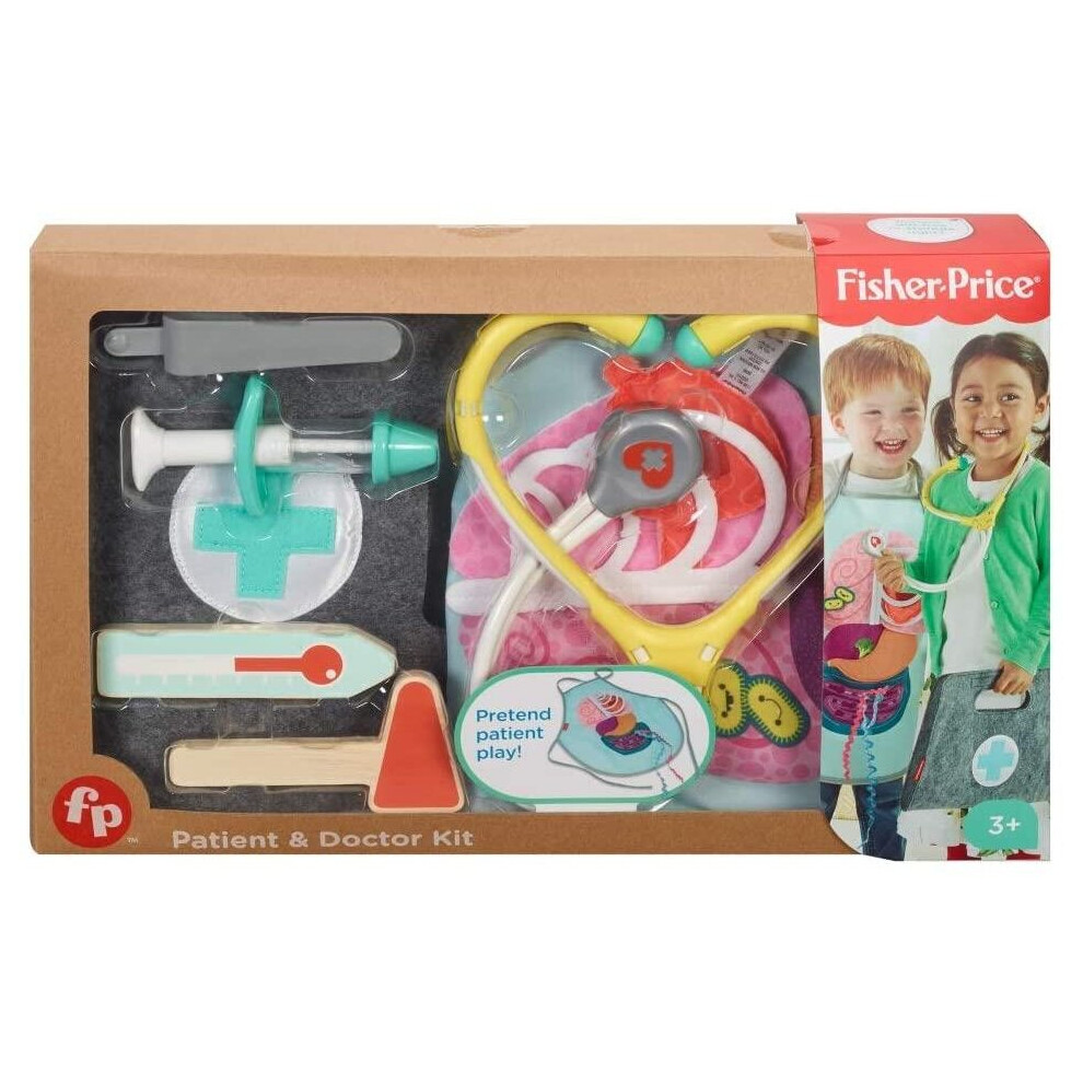 Fisher-Price Patient And Doctor Kit Ggt61 Pretend Doctor Play Set