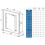 250x400mm ABS White Plastic Durable Inspection Panel Hatch Wall Access Door 2