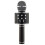(Black) Karaoke Microphone Speaker Wireless Bluetooth Handheld Stereo Mic 1