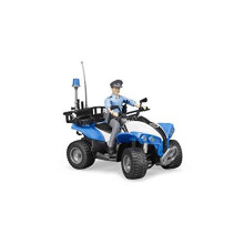 Quad Polizei mit Polizistin und Zubehör
