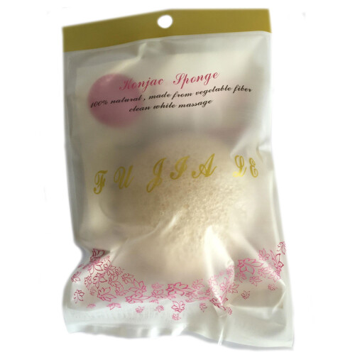 Konjac Sponge - Natural 1