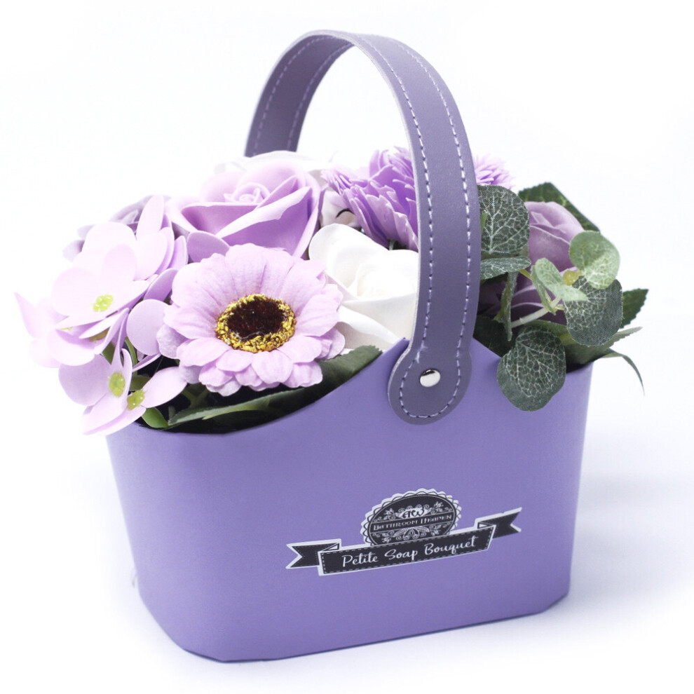 Lavender Bouquet Petite Basket - Soft