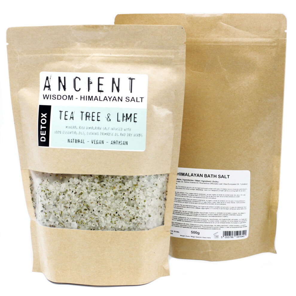 Ancient Wisdom Himalayan Bath Salt Blend 500G - Detox