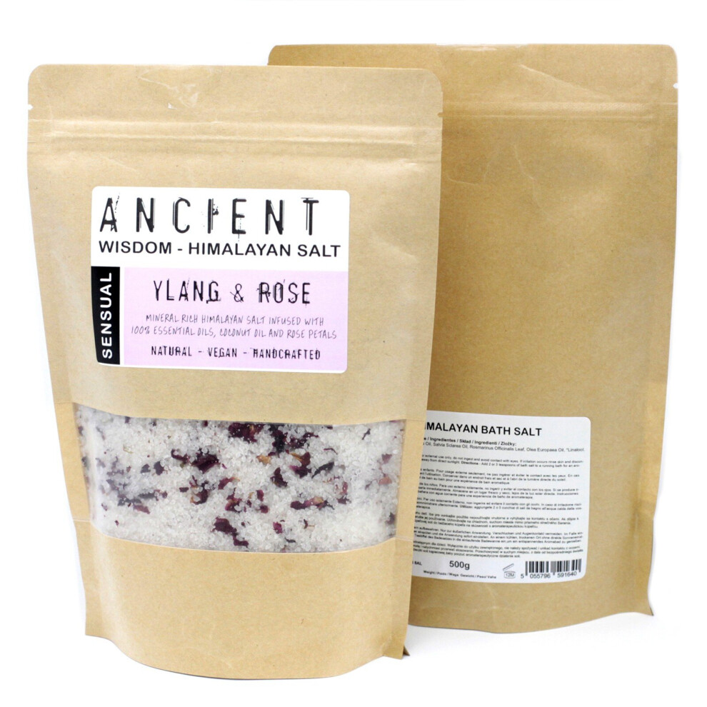 Ancient Wisdom Himalayan Bath Salt Blend 500G - Sensual