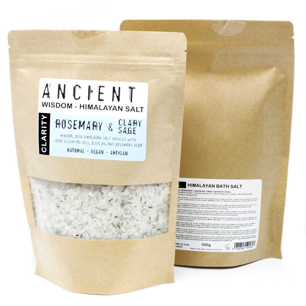 Ancient Wisdom Himalayan Bath Salt Blend 500G - Clarity