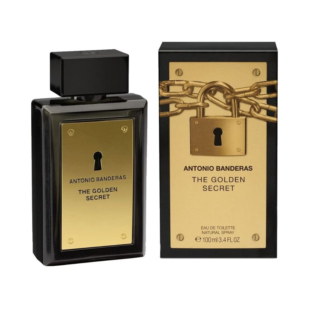 Antonio Banderas The Golden Secret Eau de Toilette Spray for Men 100 ml