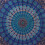 Single Cotton Bedspread + Wall Hanging - Classic Mandala 2