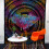 Double Cotton Bedspread + Wall Hanging - Elephant Head 3
