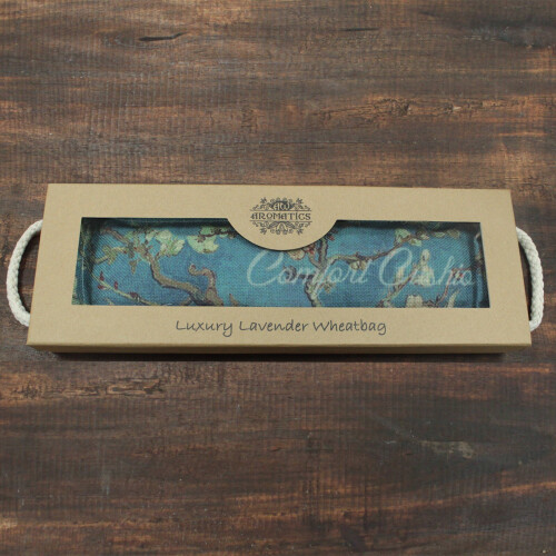Luxury Lavender Wheat Bag in Gift Box - Blossom 1