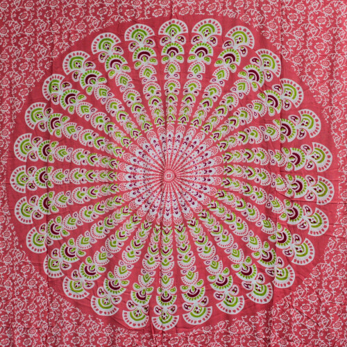 Pink Rose Mandala Sarongs 1