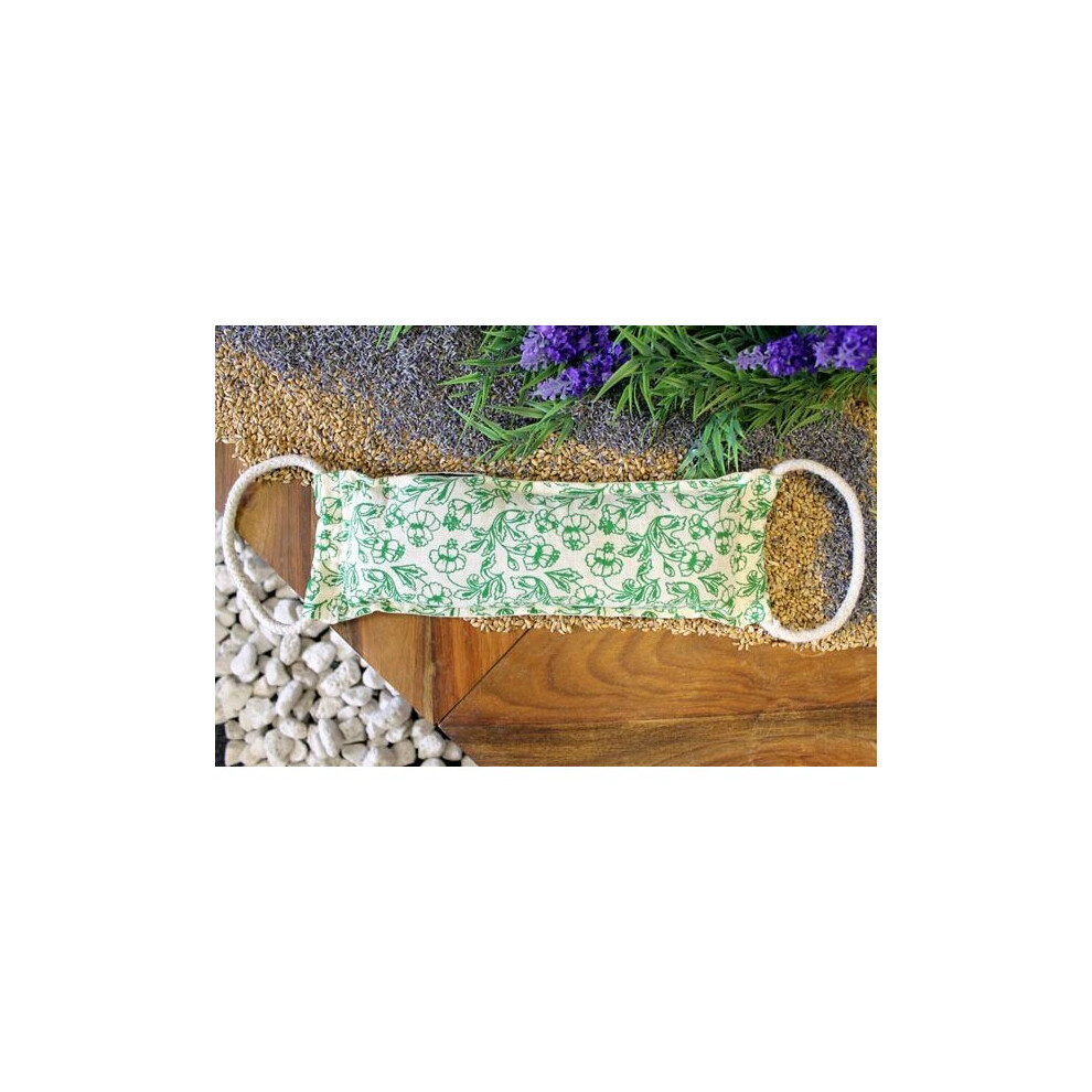 Natural Cotton Wheat Bags - Green