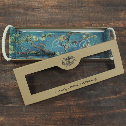 Luxury Lavender Wheat Bag in Gift Box - Blossom 2