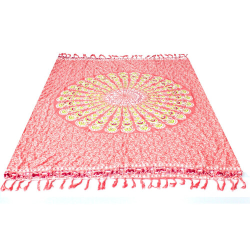 Pink Rose Mandala Sarongs 2