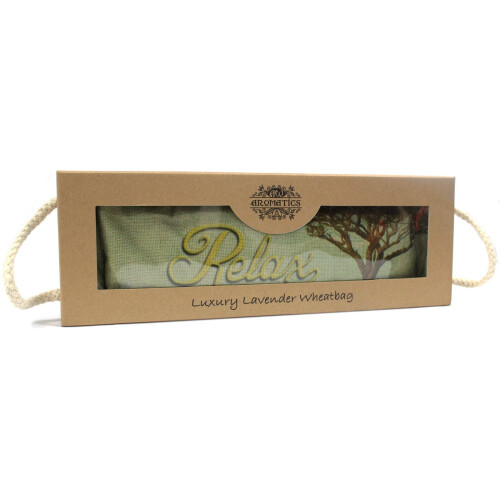 Luxury Lavender Wheat Bag in Gift Box - Cornfield RELAX