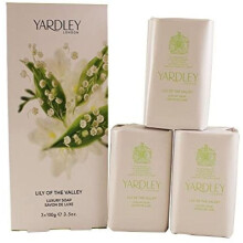Yardley Lily of the Valley Soap 3x 100g