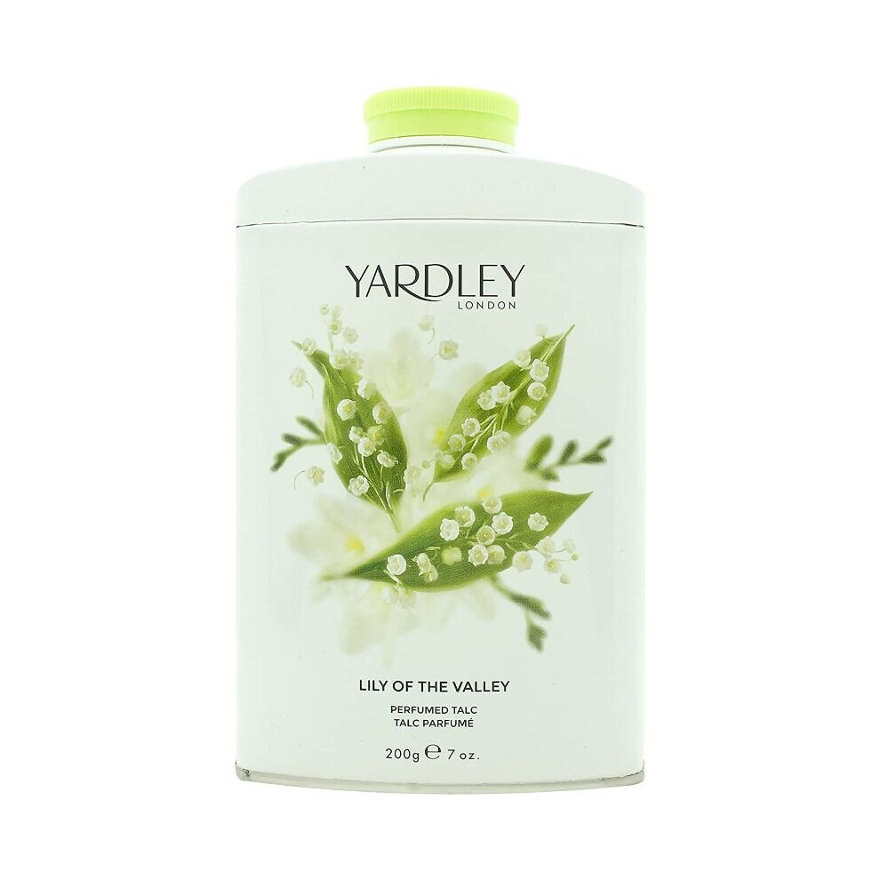 Yardley Lily Of The Valley Perfumed Talc 200G