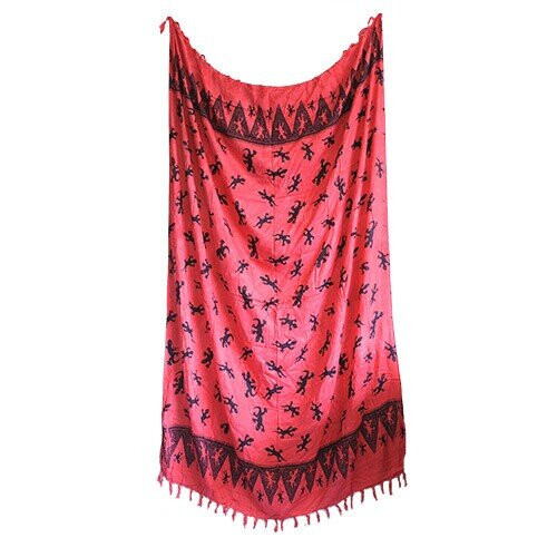 Bali Gecko Sarongs - Pink 1
