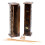 Square Incense Tower - Brass inlay - Mango Wood 4