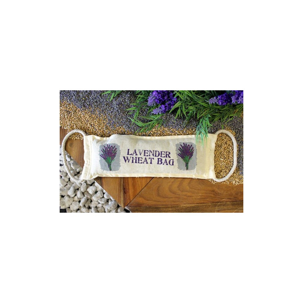 Natural Cotton Wheat Bags - Lavender