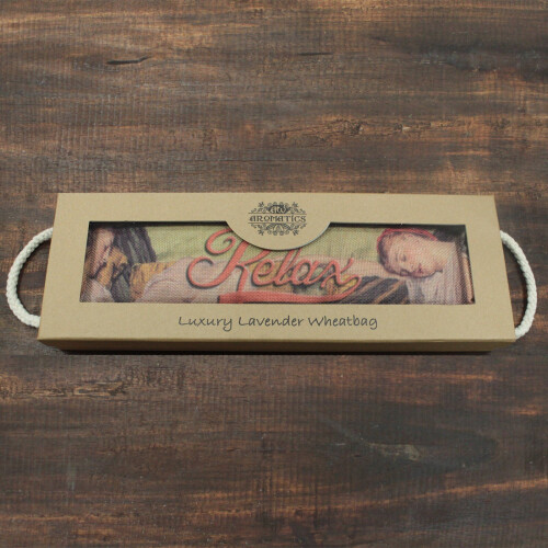 Luxury Lavender Wheat Bag in Gift Box  - Sleeping RELAX 1