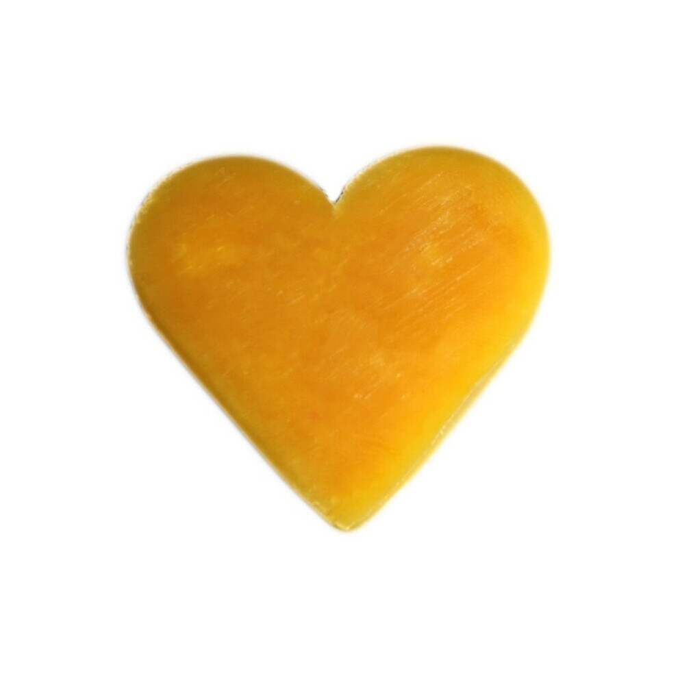 Orange Heart Guest Soap - & Warm Ginger